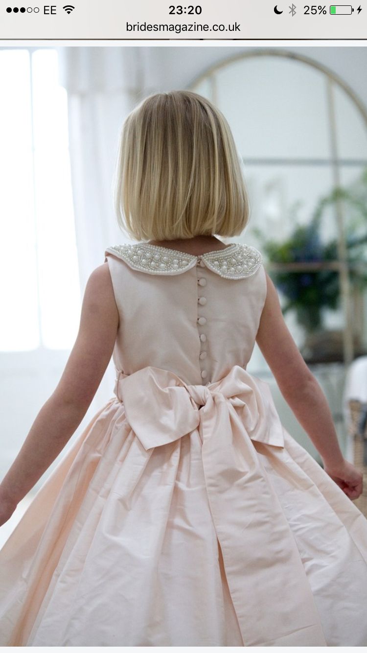 Peter Pan collar flower girl dress | Flower girl dresses Peter Pan collar flower girl dress | Flower girl dresses