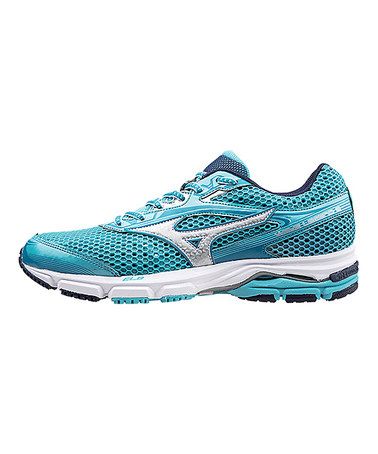 Blue Lagun \u0026 Silver Wave Legend 3 Running Shoe - Women #zulily #zulilyfinds | Womens running shoes, Running shoes, Shoes