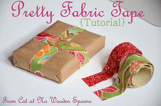 a really awesome way to use up quilting scraps? #fabrictape
