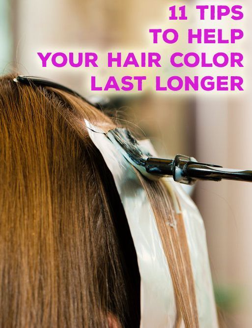 Download 11 tips to help your hair color last longer | Caring for ...