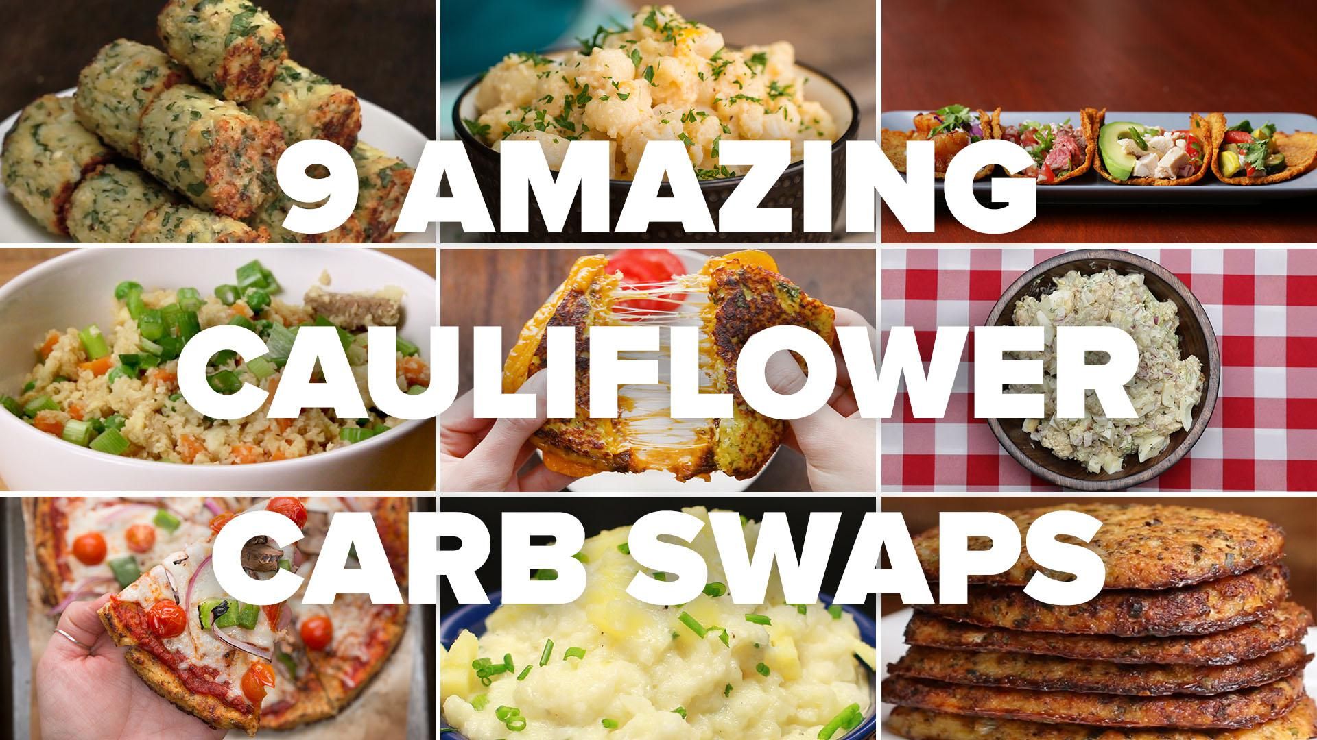 Watch 9 Amazing Cauliflower Carb Swaps Watch 9 Amazing Cauliflower Carb Swaps