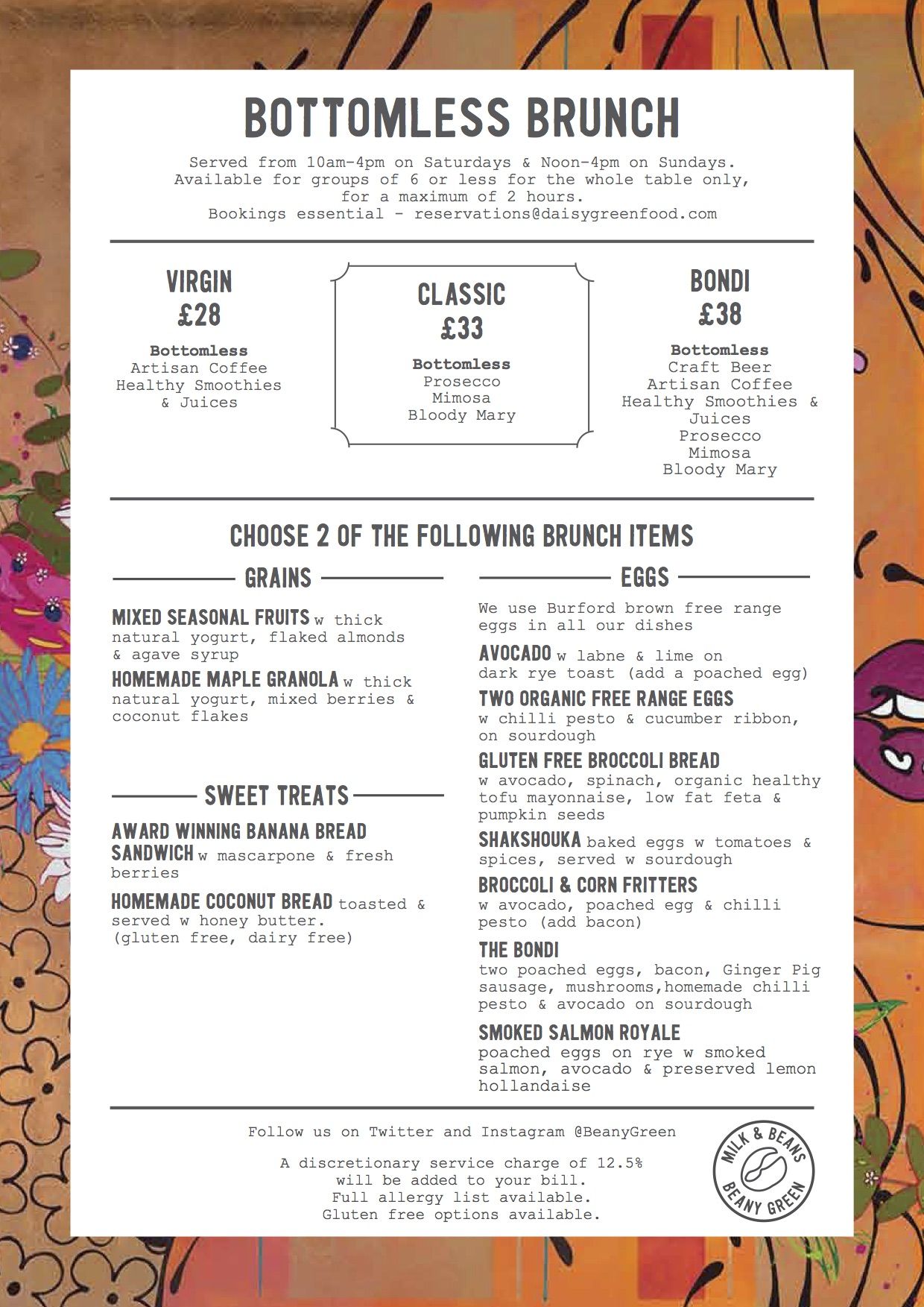 Bottomless Brunch Brunch Menu Brunch bottomless-brunch-brunch-menu-brunch