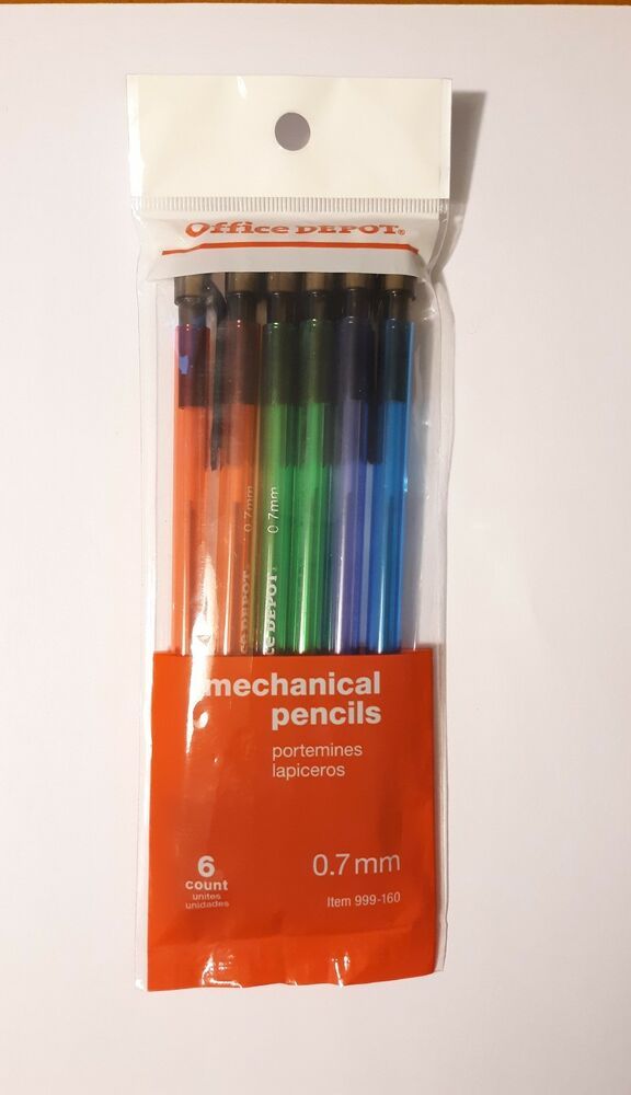 Mechanical Pencil 0.7mm Office Depot Brand New School Supplies