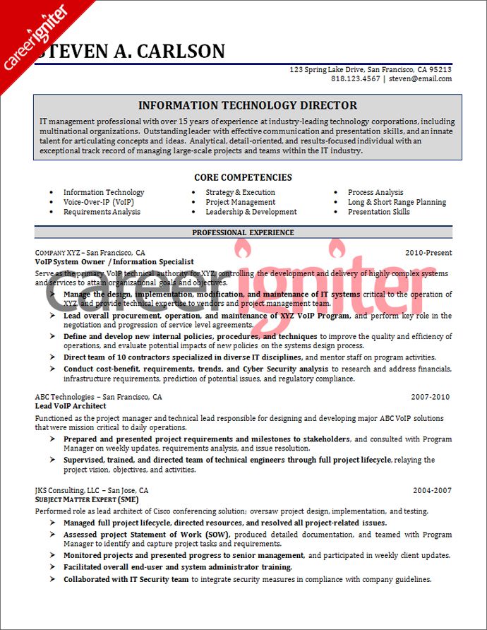 IT Resume Sample Resume Pinterest Scale - mock resume templates IT Resume Sample Resume Pinterest Scale - mock resume templates