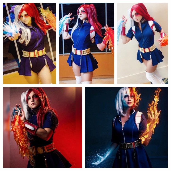 Female Todoroki Cosplay ð¥ | Cosplay outfits, Todoroki cosplay, Cosplay female