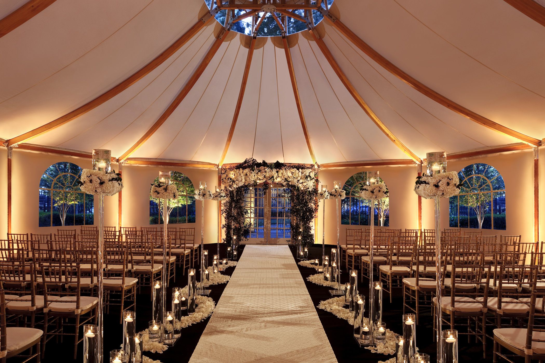 Ceremony Decor In The Astor Pavilion At St Regis Washington Ceremony Decor In The Astor Pavilion At St Regis Washington D C Indoor Wedding Ceremonies