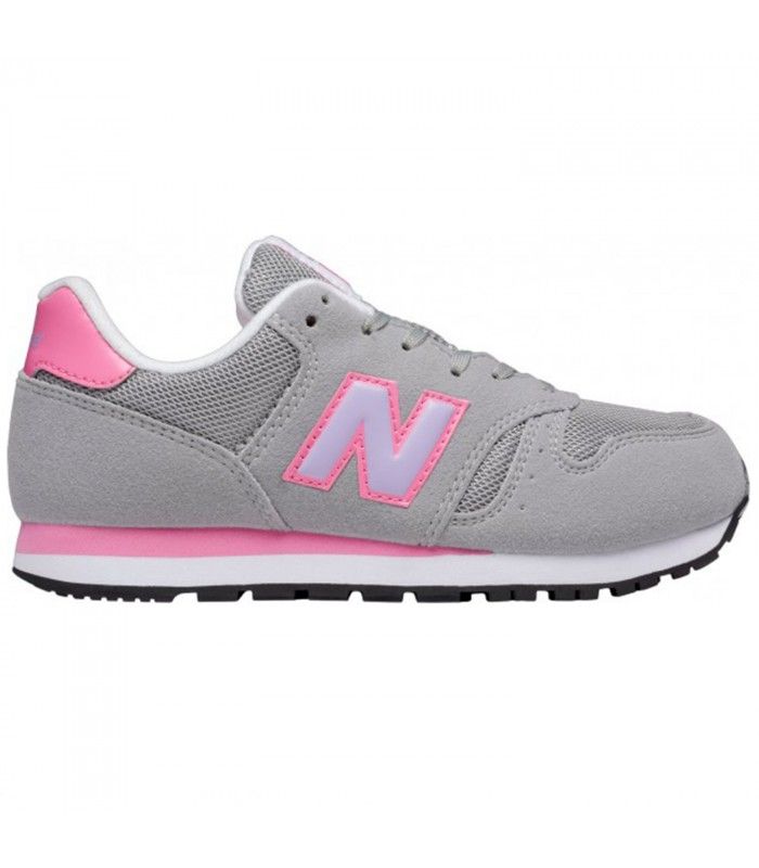 new balance niña gris y rosa