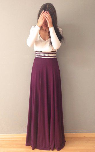 burgundy flowy maxi dress