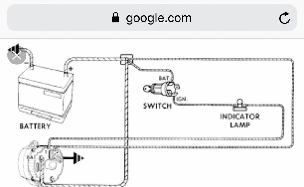 1987 Chevy Truck Alternator Wiring Diagram in 2022 | Alternator, Chevy