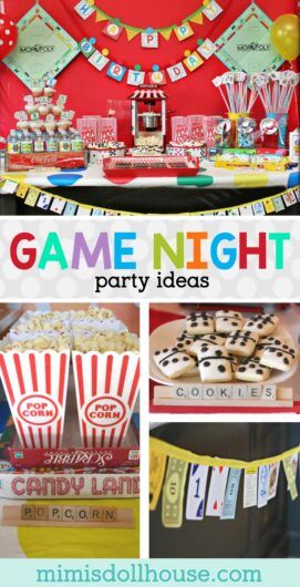 Game Night Ideas for the whole family. Looking to plan an awesome game night party? Game Nights are not just for adults. You can host a game night party for the whole family. This is an awesome theme for a teen (or tween) birthday. Throwing a game night party is perfect for older children. #gamenight #partyideas #party #familygamenight #boardgames #games #parties #birthday Game Night Ideas Party, Game Night Ideas Family, Game Night Decorations, Game Night Gift, Couples Game Night, Game Night Parties, Family Games, Party Night, Family Night