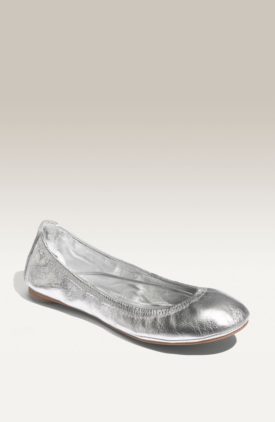 eddie metallic ballet flat