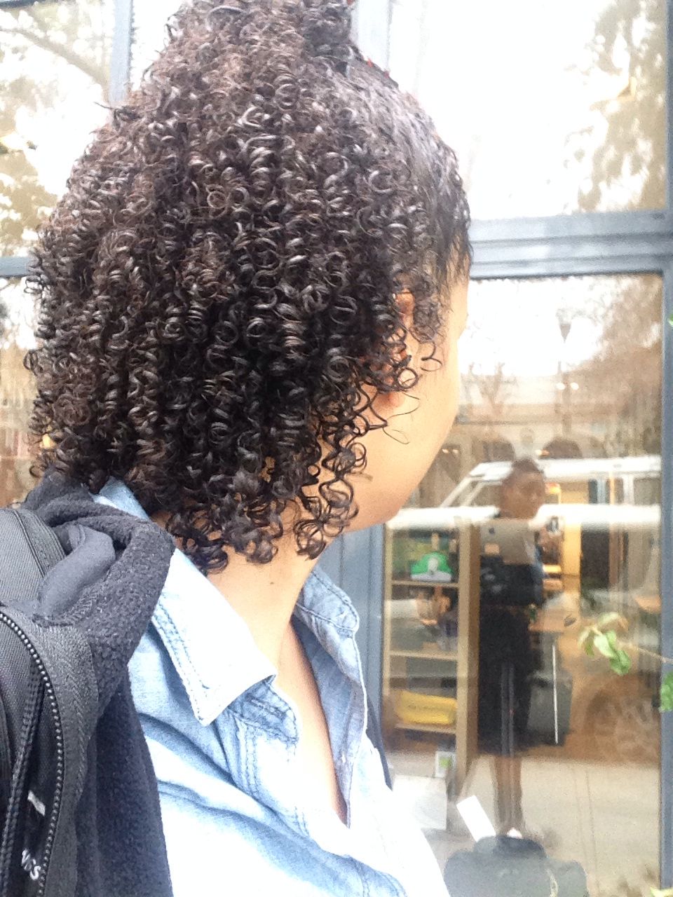 BC 3b/3c curls (Week 1 after Big Chop) Natural curly hair care, Curly