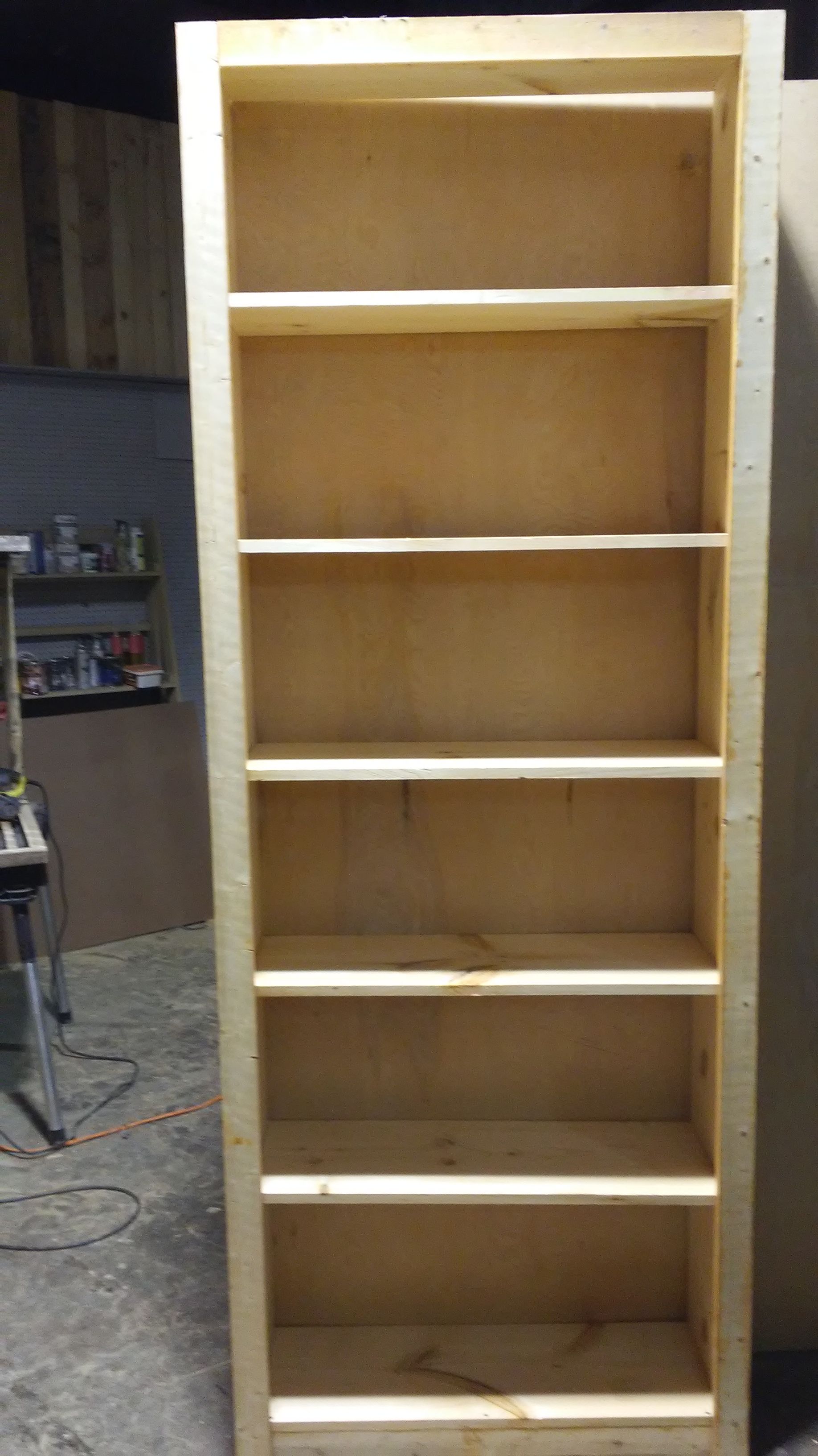 8ft Custom made bookshelf before aged finish. By Cowboy Jeff Client: Marietta, Ga Project: Library Styled Bookshelf Designer/Builder: Cowboy Jeff Website: www.cowboybuilds.com Phone: 404-430-1897 Bookshelf Styling, Bookshelves, Bookcase, Custom Wood Furniture, Reclaimed Wood Furniture, 8ft, Marietta, Builder, Projects