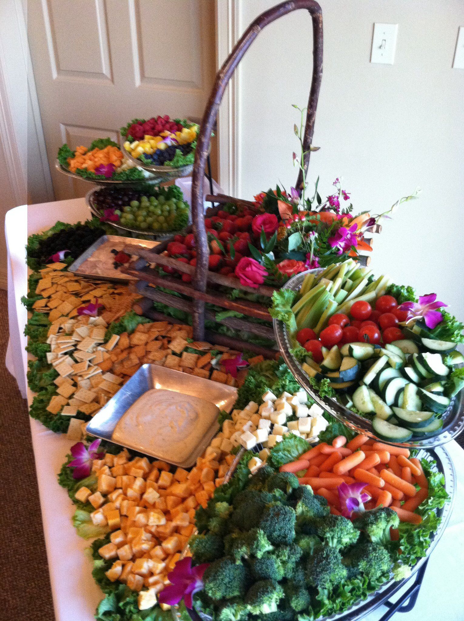 Reception Food Displays