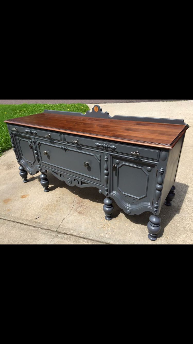 These Are The Colors I Would Like To Do On Buffet Maybe Refinished Furniture