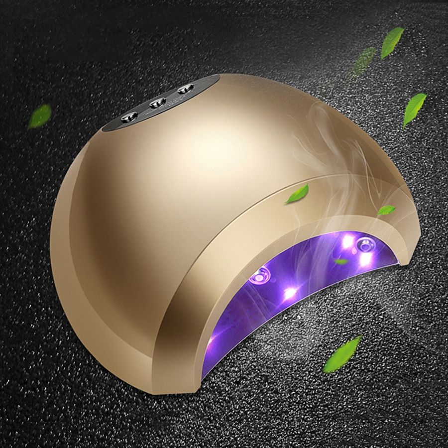 LED Women UV Machine Polish Tool Curing Nail Dryer Lamp
