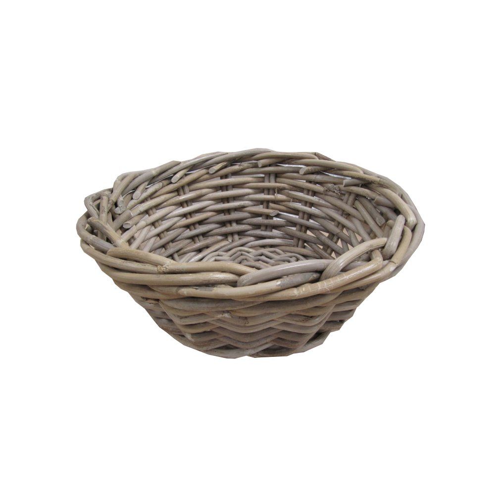 Multipurpose Decor Creative Storage Grocery Baskets Toy Organizer Etc Elegant Round Rattan S Wicker Baskets With Handles Woven Decor Woven Baskets Storage