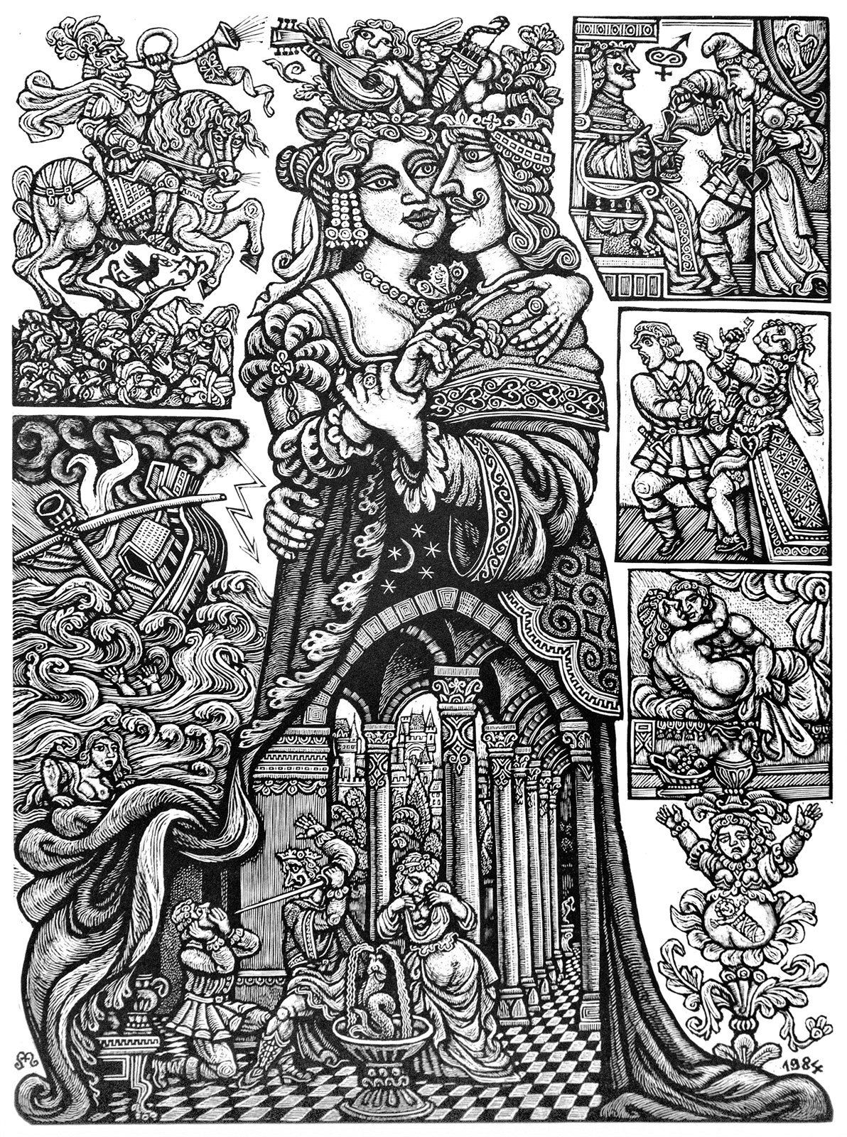 Pin de Gabriel Laurentinus en Xilogravura en 2024 | Grabado