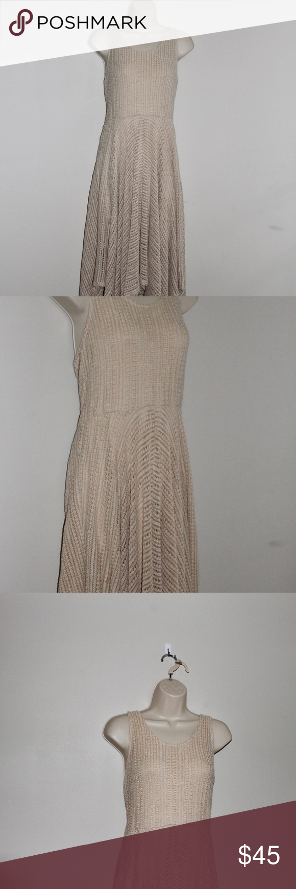Macrame Dress Brand 3 Sanctuary Womens Macrame Dress Size M Crochet NWT