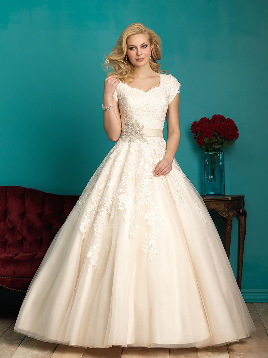 sleeves | Ball gowns wedding, Wedding dresses lace ballgown, Modest