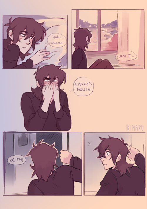 Klance Comic 7 Voltron Keith And Lance Voltron Funny Klance
