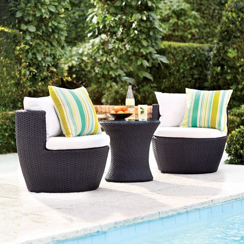 Found It At Allmodern Wyler 3 Piece Lounge Seating Group With Cushion Clearance Patio Furniture Conversation Set Clearance Patio Furniture Lounge, Patio Chair Cushions Clearance Wayfair