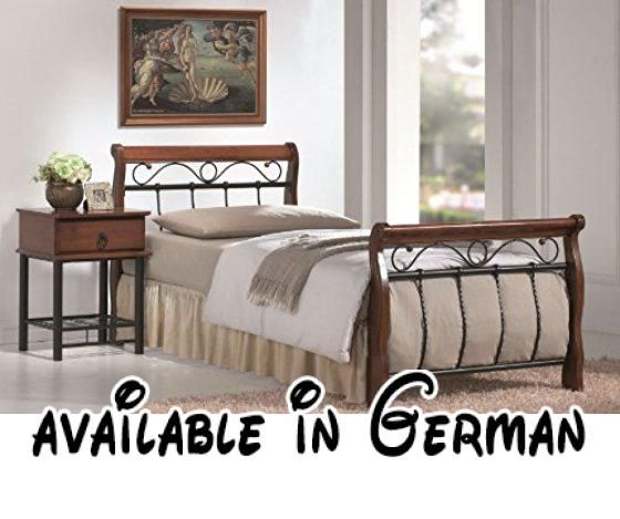 B00AT9ZF9I Bett Venecja Metallbett 90 x 200cm inkl Lattenrost - schlafzimmer mit metallbett B00AT9ZF9I Bett Venecja Metallbett 90 x 200cm inkl Lattenrost - schlafzimmer mit metallbett