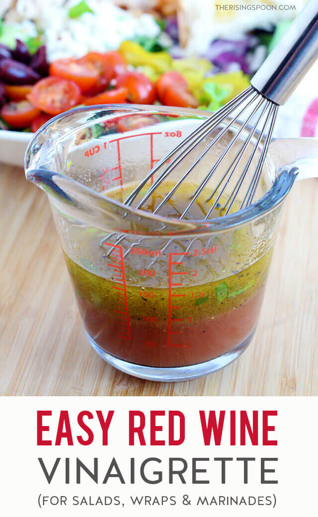 Red Wine Vinaigrette Dressing