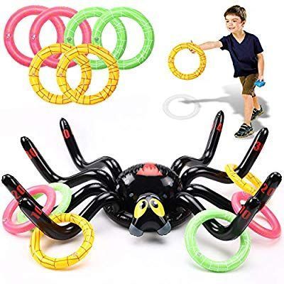 Amazon.com: Moyeenee Halloween Inflatable Spider Ring Toss Game with 6 PCS Rings Halloween Games for Kids, Perfect for Halloween Party Favor (37.7 in): Toys & Games #halloweenpartygamesforkids Amazon.com: Moyeenee Halloween Inflatable Spider Ring Toss Game with 6 PCS Rings Halloween Games for Kids, Perfect for Halloween Party Favor (37.7 in): Toys & Games #halloweenpartygamesforkids Amazon.com: Moyeenee Halloween Inflatable Spider Ring Toss Game with 6 PCS Rings Halloween Games for Kids, Perfect #halloweenpartygamesforkids