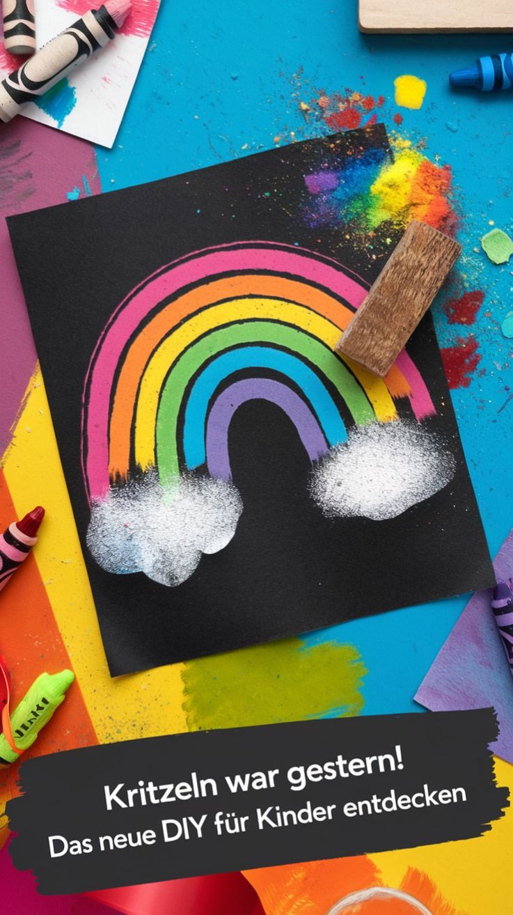 Malen mit Kindern neu gedacht: 7 außergewöhnliche DIY-Techniken