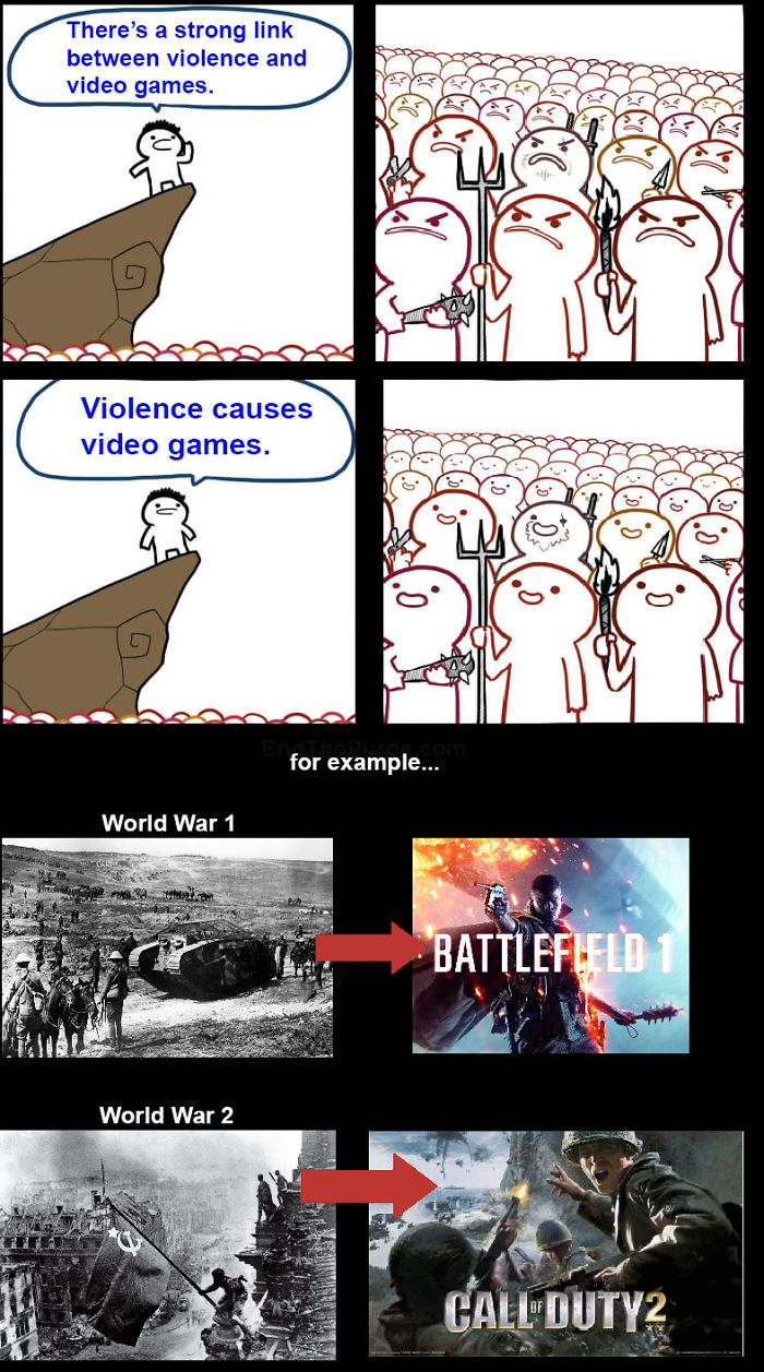 50 Memes That Make Fun Of The Idea That Video Games Cause Violence Gamer Humor, Funny Gaming Memes, Video Game Logic, Video Games Funny, Funny Games, Really Funny Memes, Stupid Funny Memes, Funny Relatable Memes, Funny Humor