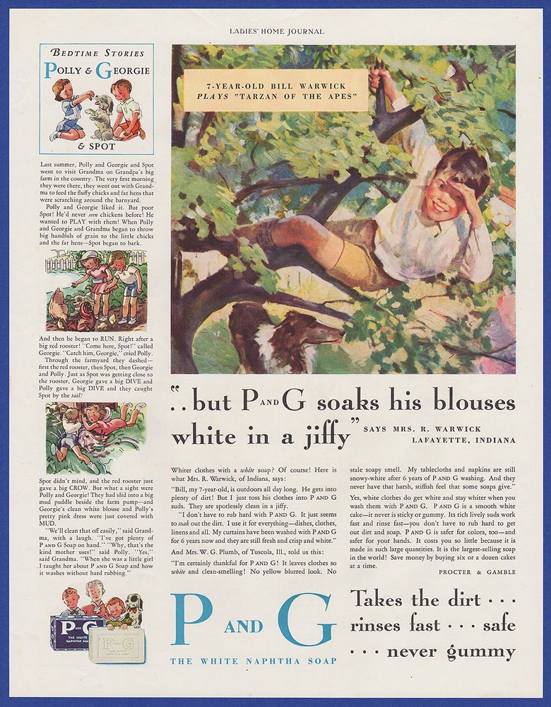Vintage 1933 P And G White Naphtha Soap Polly George Bedtime Stories Print Ad Ebay Print Ads Vintage Ads Bedtime Stories