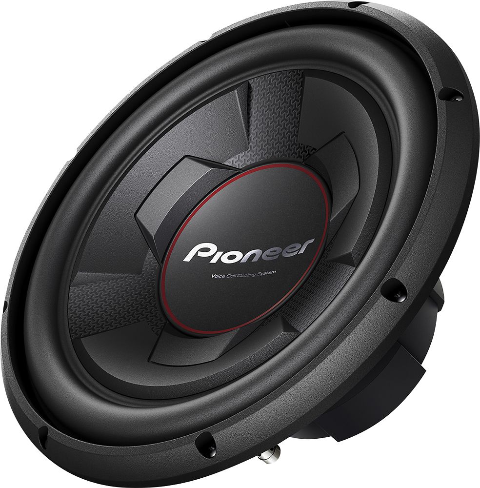 Pioneer 12 Single Voice Coil 4 Ohm Subwoofer Black Ts W306r Best Buy In 2021 Car Subwoofer Subwoofer Car Audio