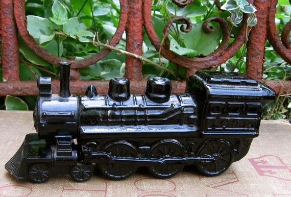 Vintage Avon Perfume Bottle Train by Vintage Avon Perfume Bottle Train by