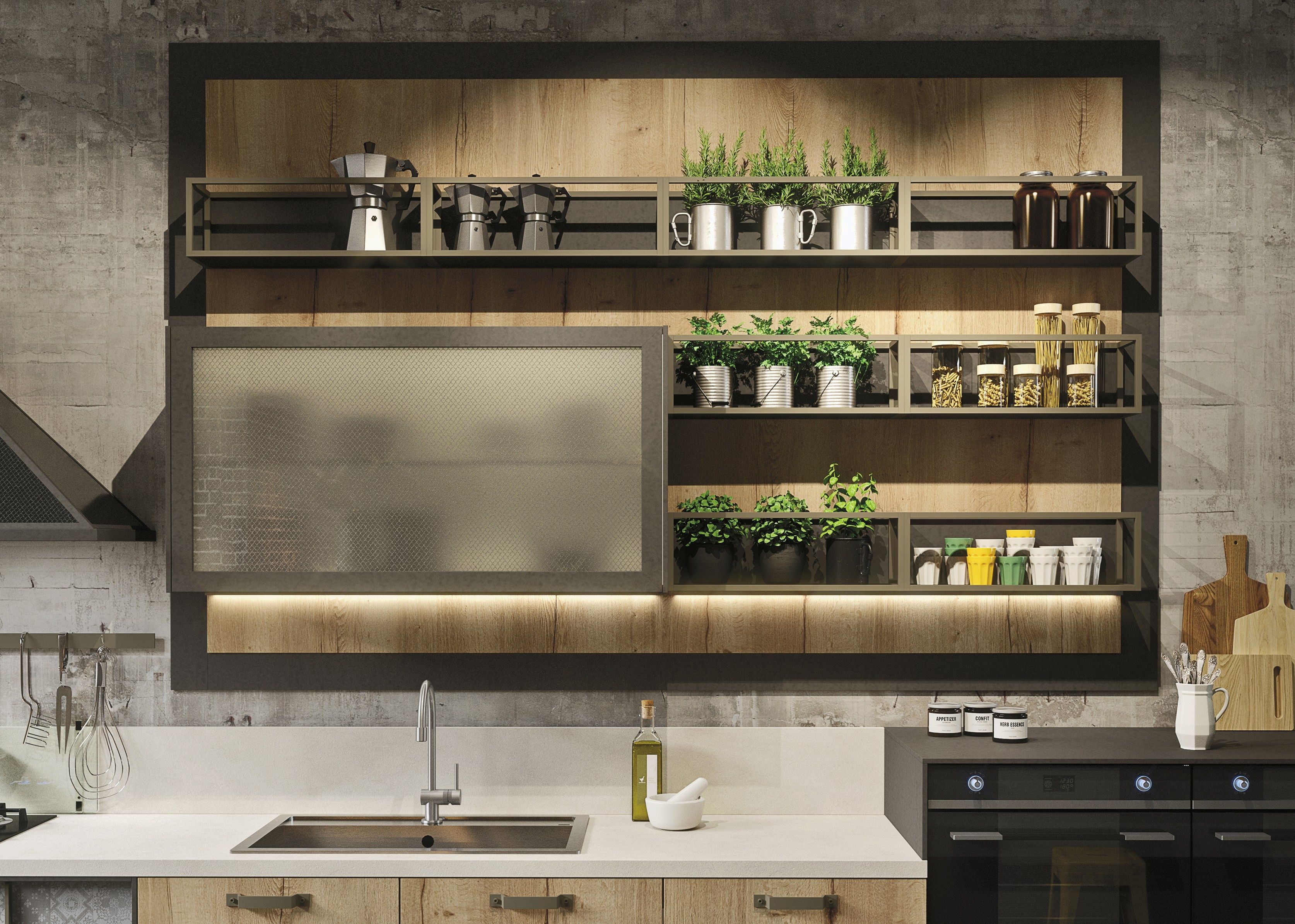 Cozinha Integral Loft By Snaidero - Design Michele Marcon Cozinha Integral Loft By Snaidero - Design Michele Marcon