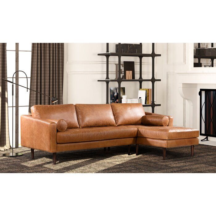 Foundry Select Kate Leather Sectional Review Wayfair Real Leather Sofa Review Sectional Bank Modern leather sofa foundry select kate leather sectional reviews wayfair genuine leather sofa sectional sofa modern leather sofa