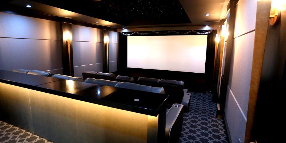 Double the Fun: Twin Home Theater Systems - Electronic House Home Theater Design, Home Theater System, Twins, Phone, Fun, Quick, Telephone, Gemini, Twin