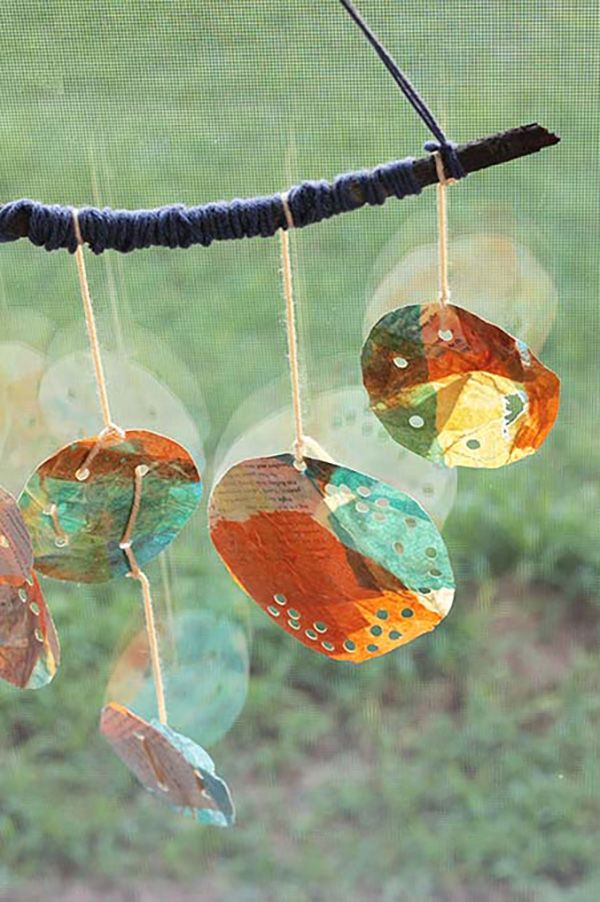 Sun Catcher Mobile - Meri Cherry | Preschool art, Flower mobile, Sun