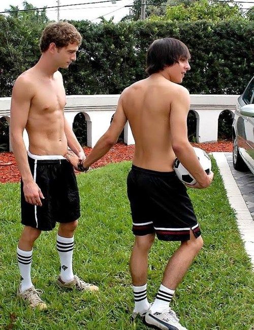 Tranny gym Gay socer boys