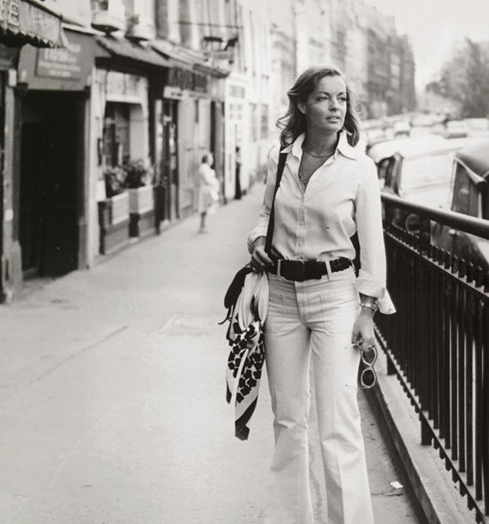 Romy Schneider Romy Shneider Mode Portrait Noir Et Blanc