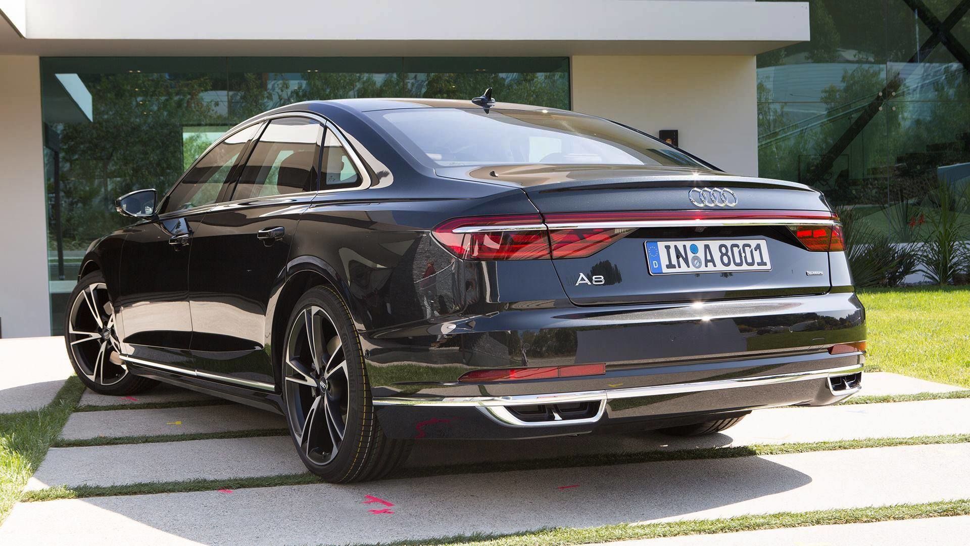 2019 audi a8 rear view audi audi a8 cars