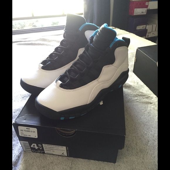 Jordan 10 Powder Blue 4 5y Powder Blue Color Powder Blue Jordan 10