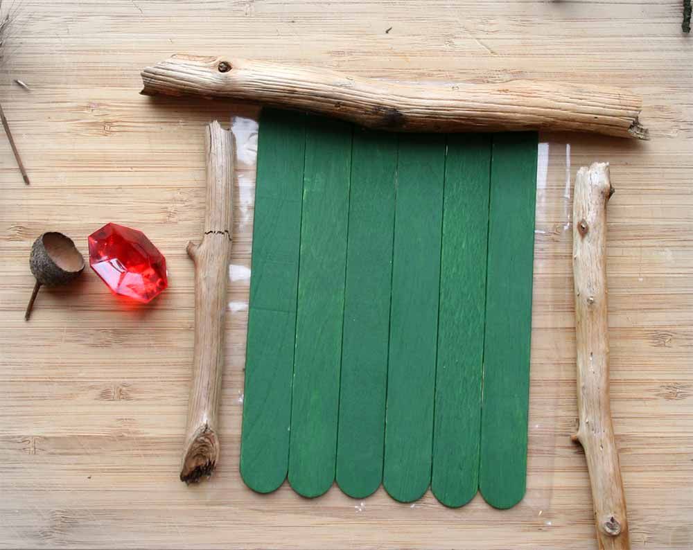 DIY: 🌈 Zauberhafte, verwunschene Wichteltür basteln | familienfuchs 🦊