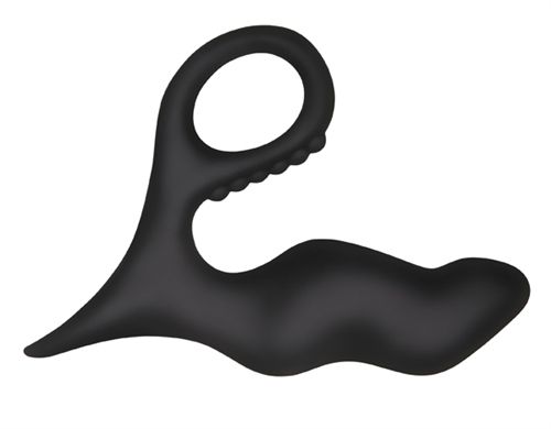 Adam Eve Adam S Silicone Prostate Massager Black Prostate