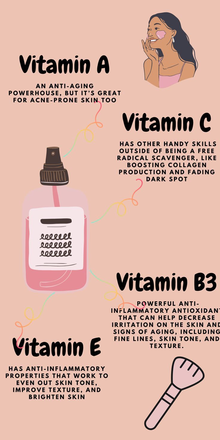 vitamins you need in your skincare products for a healthy glow