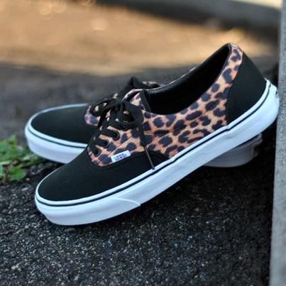 vans leopard sans lacet