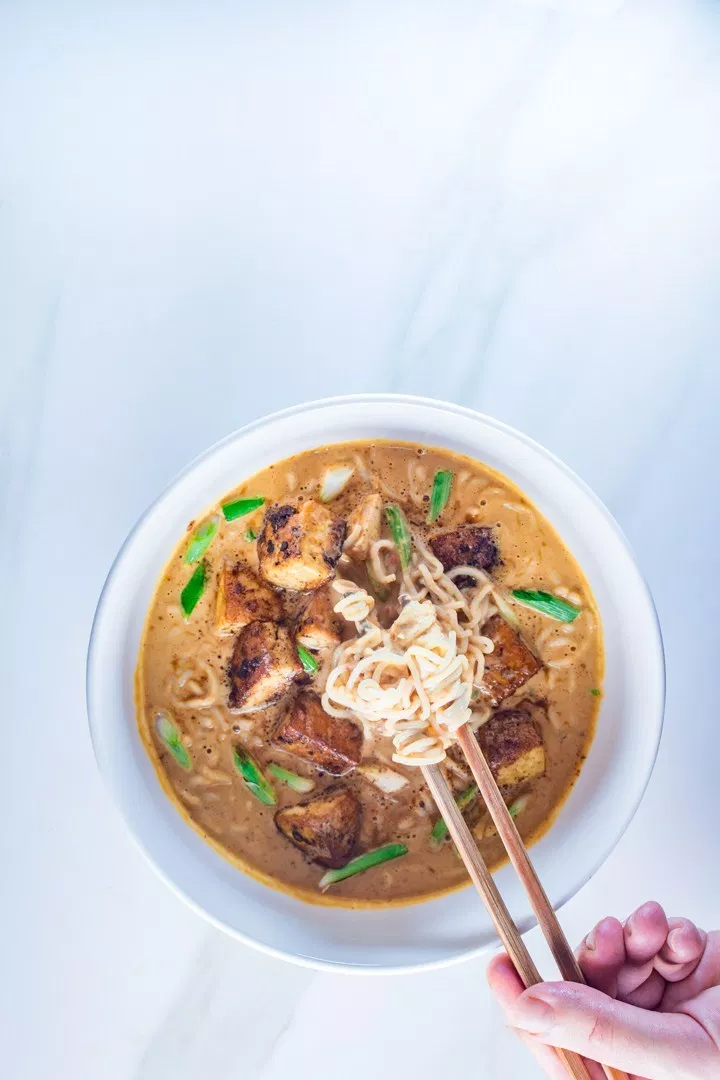 Keto Vegan And Super Easy To Make Peanut Butter Ramen Under Keto Vegan And Super Easy To Make Peanut Butter Ramen Under