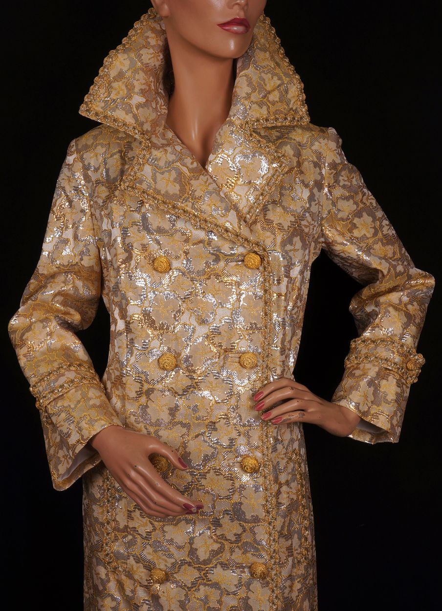 Original 1930s Gold Lame Jacket