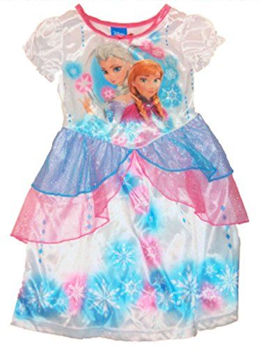 Frozen Toddler Girls' Elsa and Anna Nightgown (5T) Disney http://www.amazon.com/dp/B00N5CTVFK
