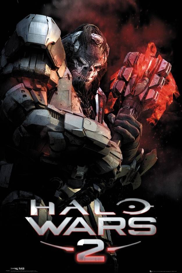 Halo Wars 2 Atriox Maxi Poster Halo Halo Game Gaming Posters